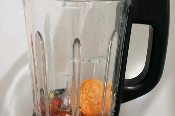 红薯豆浆的做法图解3