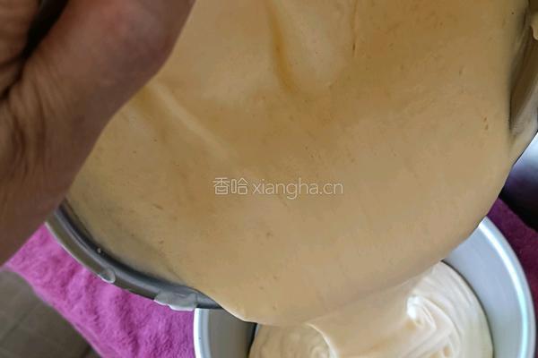 六寸南瓜戚风的做法图解8
