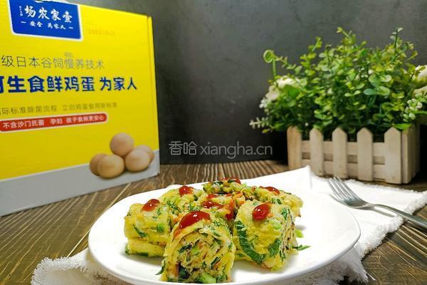 小白菜鸡蛋饼