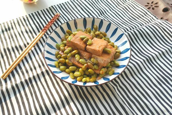 毛豆炖臭豆腐的做法图解8