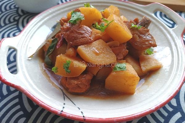 土豆炖鸡块的做法图解13