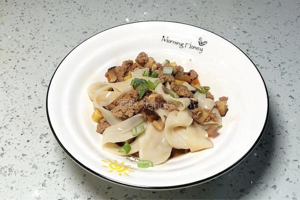 香菇肉沫拌面的做法图解8