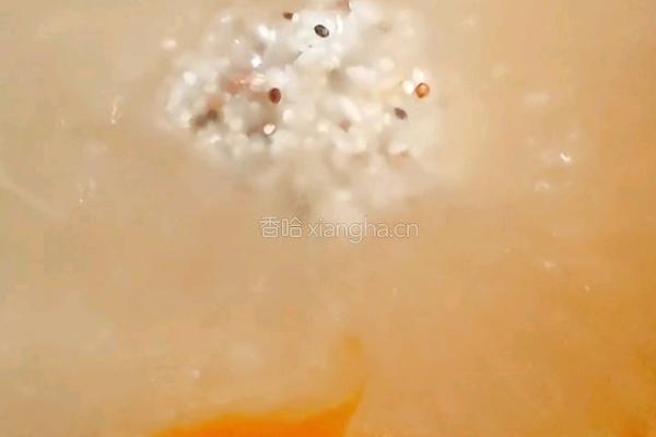 时蔬鲜虾粥的做法图解4