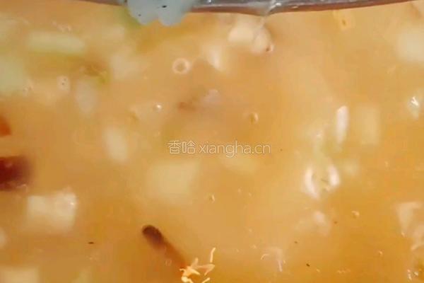 时蔬鲜虾粥的做法图解6