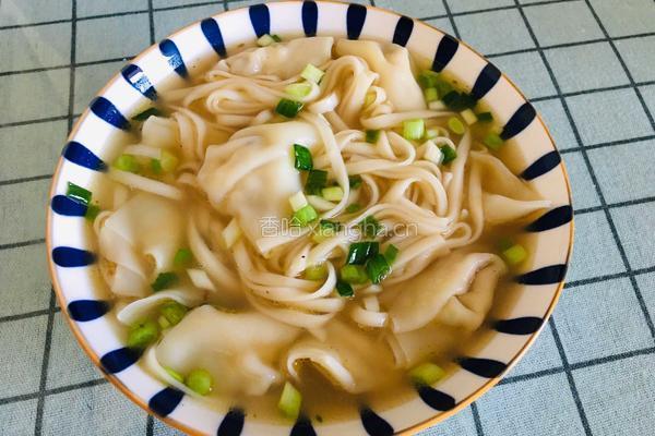 鸡汤云吞面的做法图解9