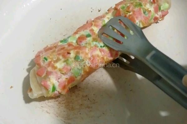 鸡蛋手抓饼的做法图解10