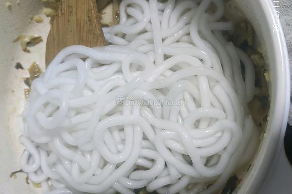 梅菜笋丝拌粉的做法图解6