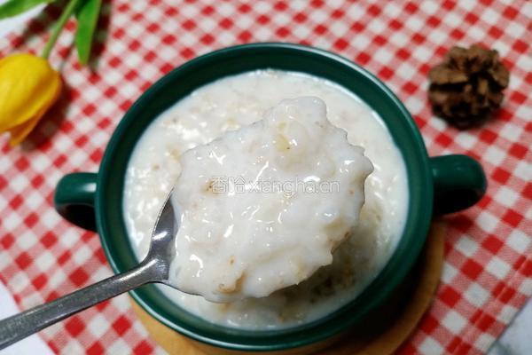 牛奶糙米燕麦粥的做法图解9