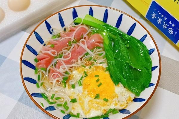 香肠鸡蛋面的做法图解15