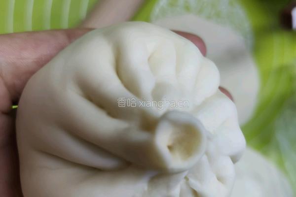 素包子～白素蒸的做法图解16