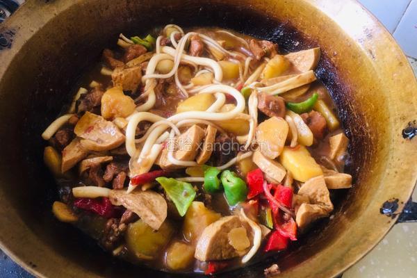 鸡肉土豆炖粉条的做法图解10