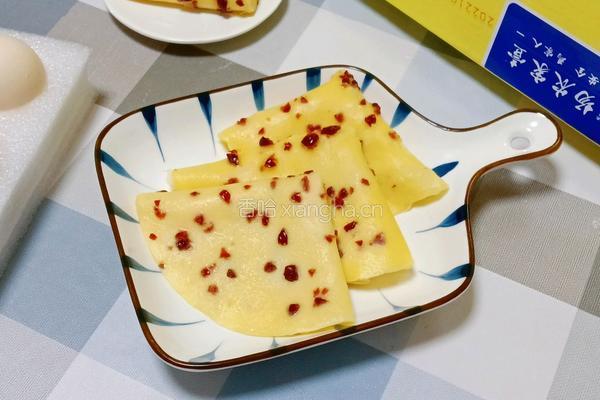 蔓越莓牛奶鸡蛋饼的做法图解11