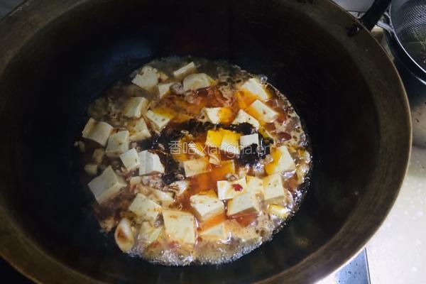 麻婆豆腐的做法图解9