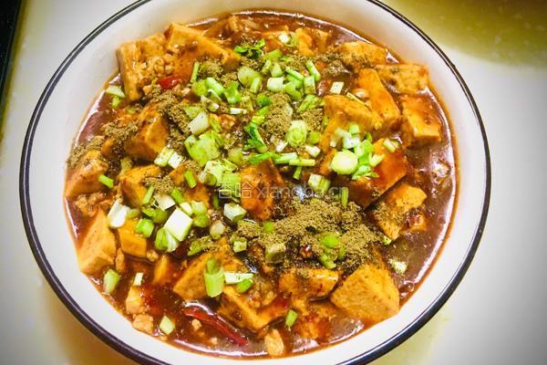 麻婆豆腐的做法图解12