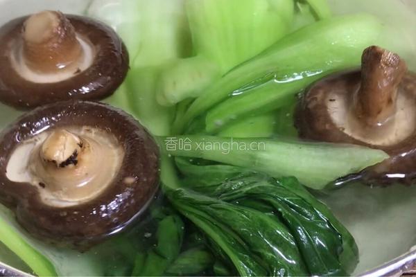 香菇小白菜肉包子的做法图解8
