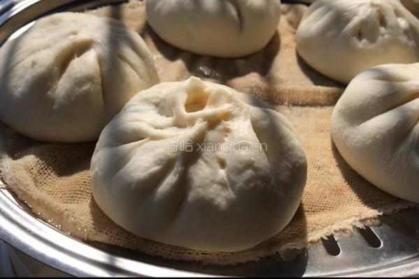 香菇小白菜肉包子的做法图解14