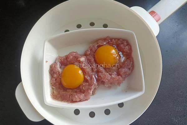 肉糜窝蛋的做法图解6