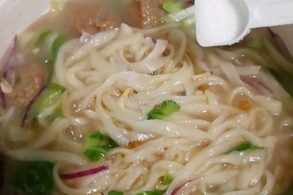 肉丸鸡蛋手擀面的做法图解10