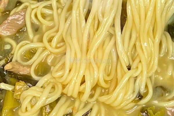 酸菜面的做法图解7