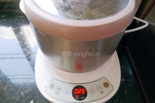 菠菜馒头的做法图解4