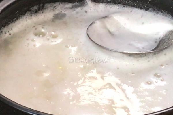 豆渣汤饭的做法图解3
