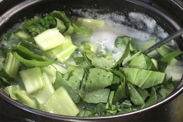 豆渣汤饭的做法图解6