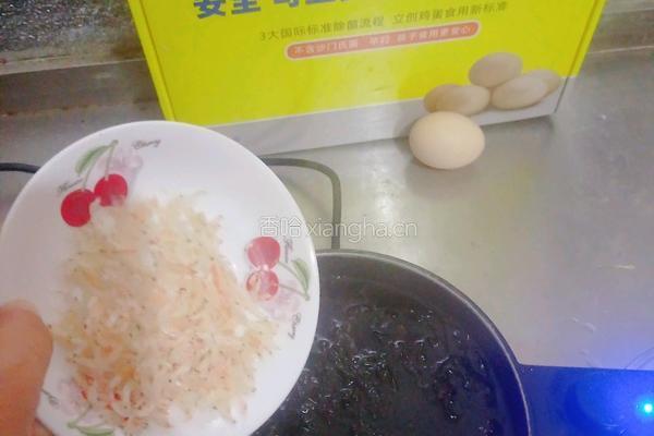 蛋花紫菜汤的做法图解5