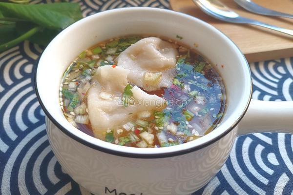 酸汤水饺的做法图解13