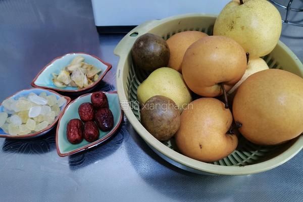 秋梨膏（破壁机版)的做法图解1