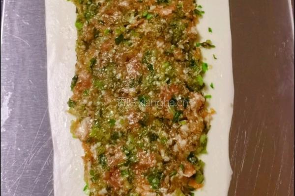 芹菜肉馅饼的做法图解14