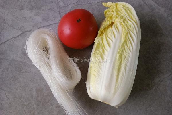 番茄粉丝煲的做法图解1