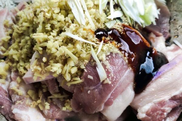 荷叶米粉肉的做法图解4