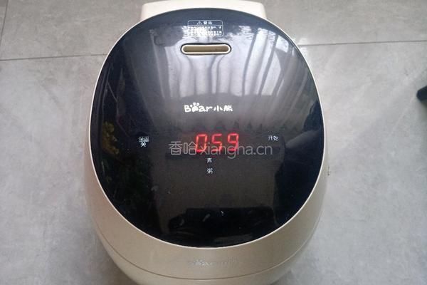 绿豆小米粥的做法图解5