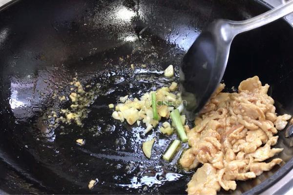 白菜炒肉的做法图解5