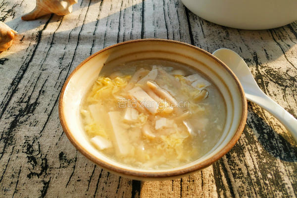 椒香白玉豆腐羹的做法图解12