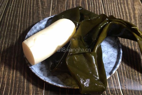 萝卜丝海带汤的做法图解1