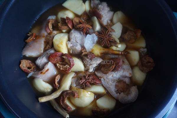 茨菇烧肉的做法图解15