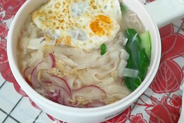 萝卜丝手擀面的做法图解12