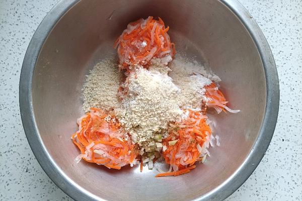 炸萝卜丸子的做法图解7