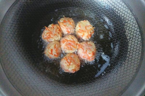 炸萝卜丸子的做法图解10