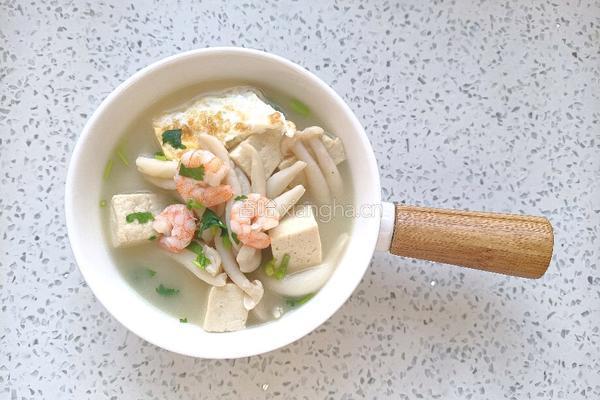 三鲜菌菇汤的做法图解10