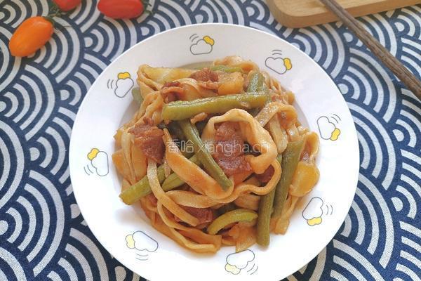土豆炖豆角焖面的做法图解15