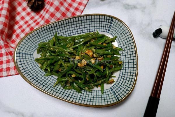 清炒扁豆角丝的做法图解10
