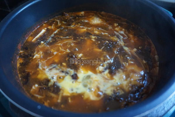 韩式辣味豆腐羹的做法图解11