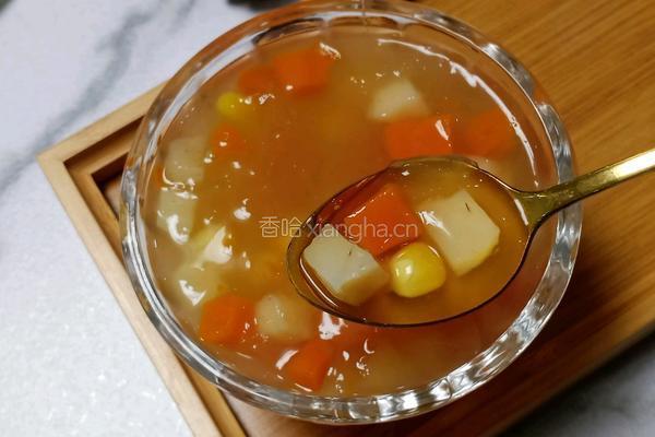 马蹄玉米红薯糖水的做法图解12