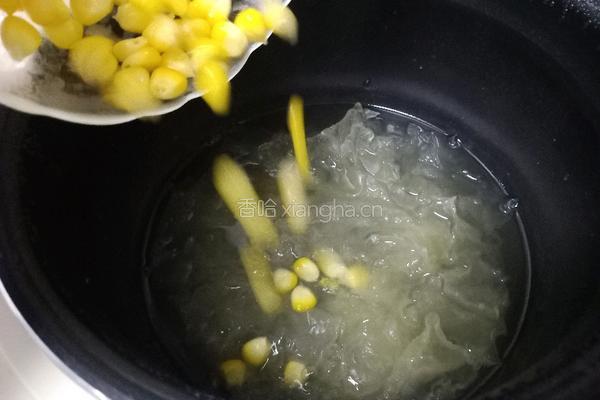 马蹄玉米红薯糖水的做法图解8