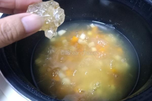 马蹄玉米红薯糖水的做法图解10