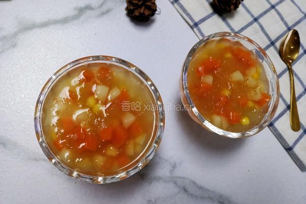 马蹄玉米红薯糖水的做法图解11