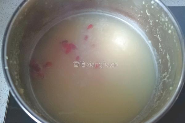 小米百合粥的做法图解4