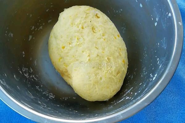南瓜豆沙饼的做法图解7